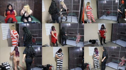 Prisonteens Claire and Nina with metal hand cuffs  – Working Girls Part 3 of 3 - Metal Bondage - Cuffs