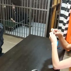Uniform bondage - Officer Zoey and officer Stevie – 2 Cop Arrest Part 2 of 3