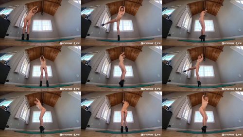  Eliminating the pain Greyhound very carefully balances – Ballet Boot Challenge – Rachel Greyhound