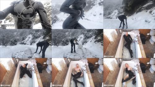 Self Bondage - Latex Bondage - Bondage Life – Snow Day (Latex Edition) – Rachel Greyhound is sexy