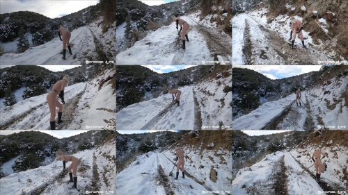 Outside Bondage - BondageLife – Working In The Snow Rachel Greyhound 1/4/2021