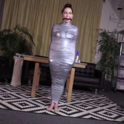 Mummification Bondage - Tickle torture and tape - Cherry Busom - Borntobebound - Bondage F/F