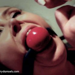 Christina Carter: Dominate Me - Christina Carter just loves being bound and gagged