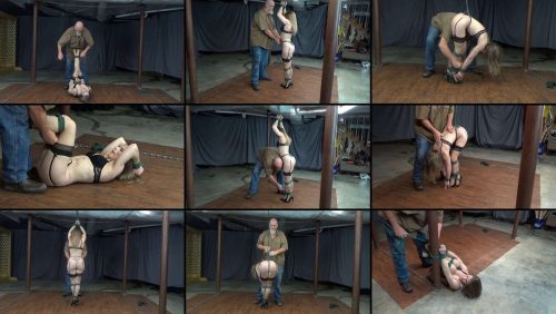 Rope Bondage - Claire Irons: Bent Over and Sexy