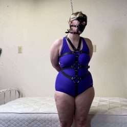 Leather Bondage - Astrid bondage harness - Swimwearbondage