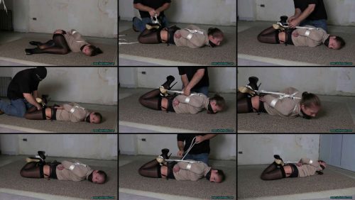 Rope Bondage - I love to be Tied Up in High Heels Part-2 - Gagged Rachel Adams