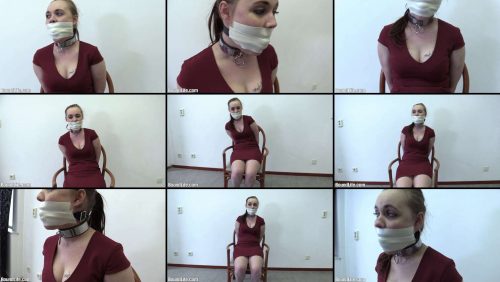 Taped and tickled - Boundlife - The tight black ballgag