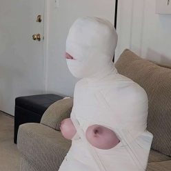 Simone - Packaged in Gauze - Cinched and Secured - Bondage M/F