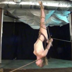 Ashley Dag Custom One Leg Inversion Pt2 - Rope Bondage